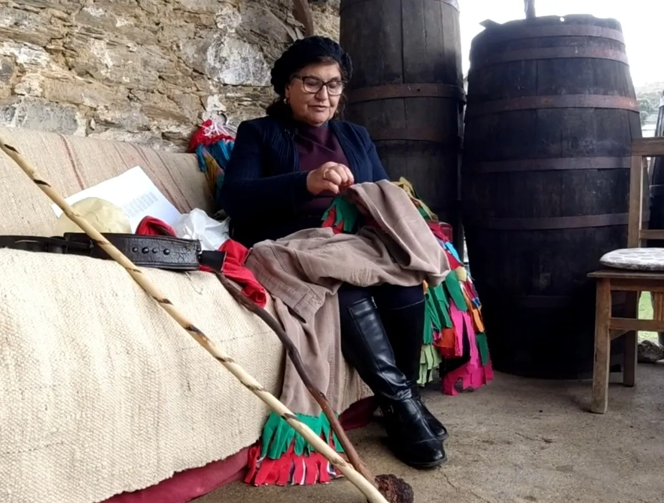 Bernardete Pereira, Trajes de careto