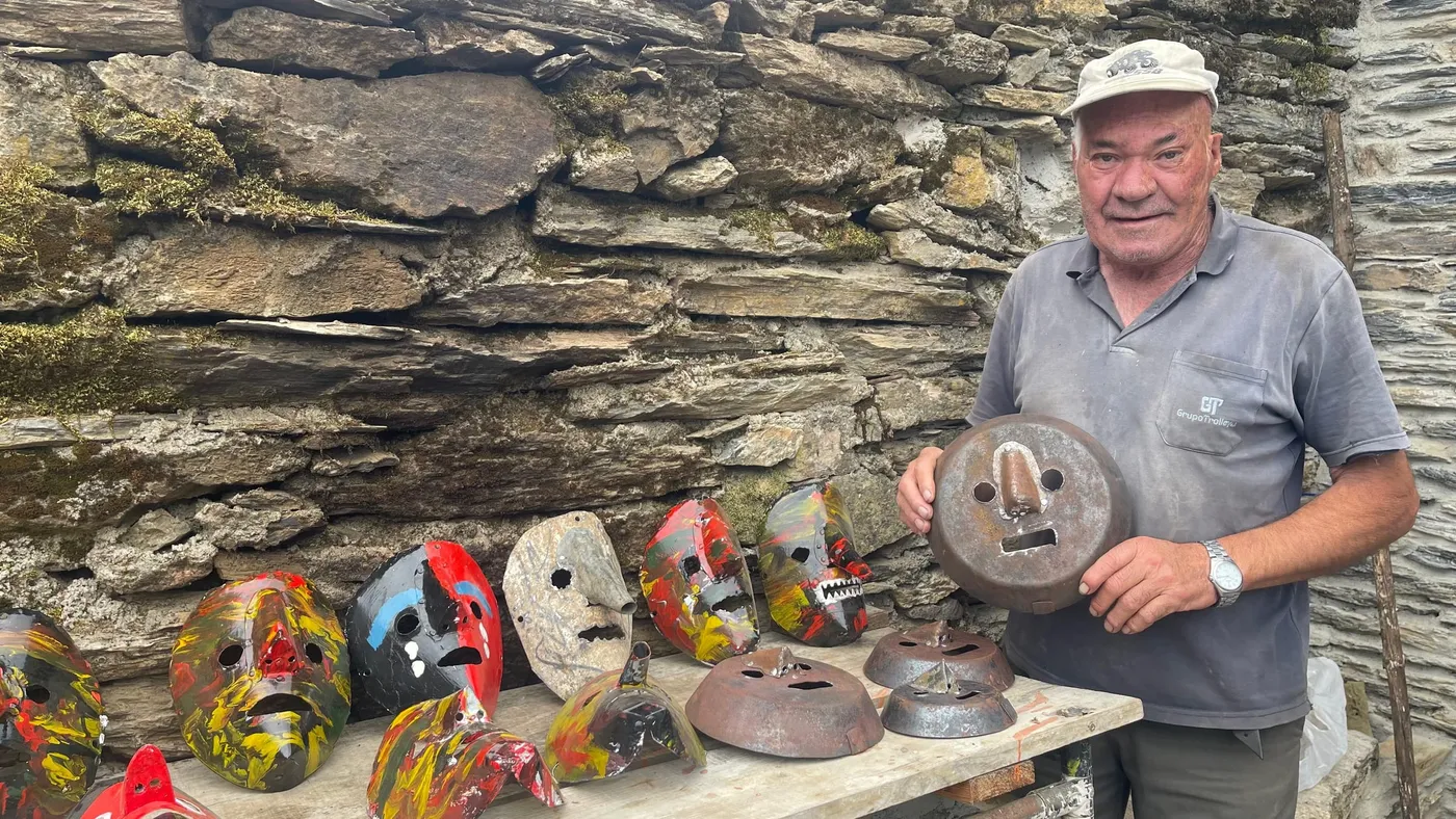 Fernando Tiza, Máscaras de careto